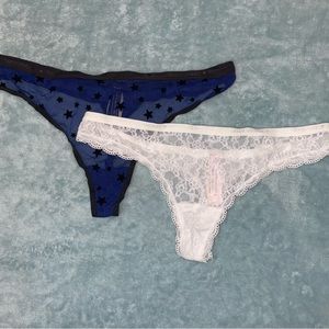 NWT 2pair Victoria’s Secret thong panties